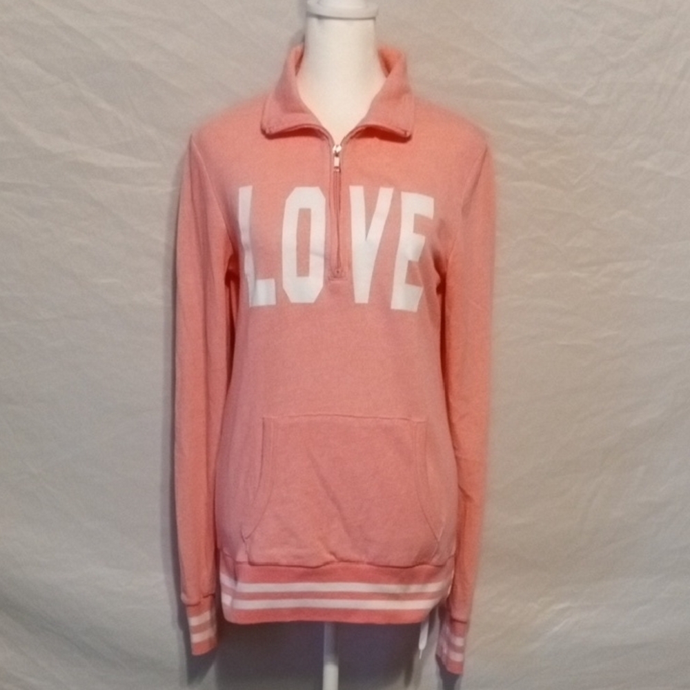 Women's Reflex Love Sweatshirt Medium  L Sleeves 1/4 Zip